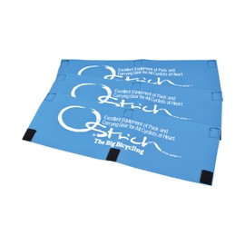 Ostrich Wheel Row Accessories [Frame Cover A] Set of 3 Royal Blue