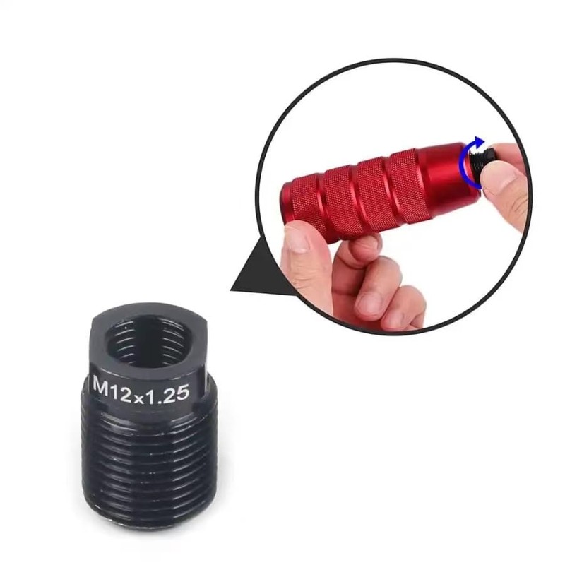 Korekaou Shift Knob Adapter Car Shift Aluminum Alloy Replacement Screws