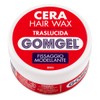 Gomgel Hair Wax Translucent, Fixing Modelling 75 ml
