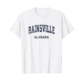 Rainsville Alabama AL Vintage Athletic Sports Design T-Shirt