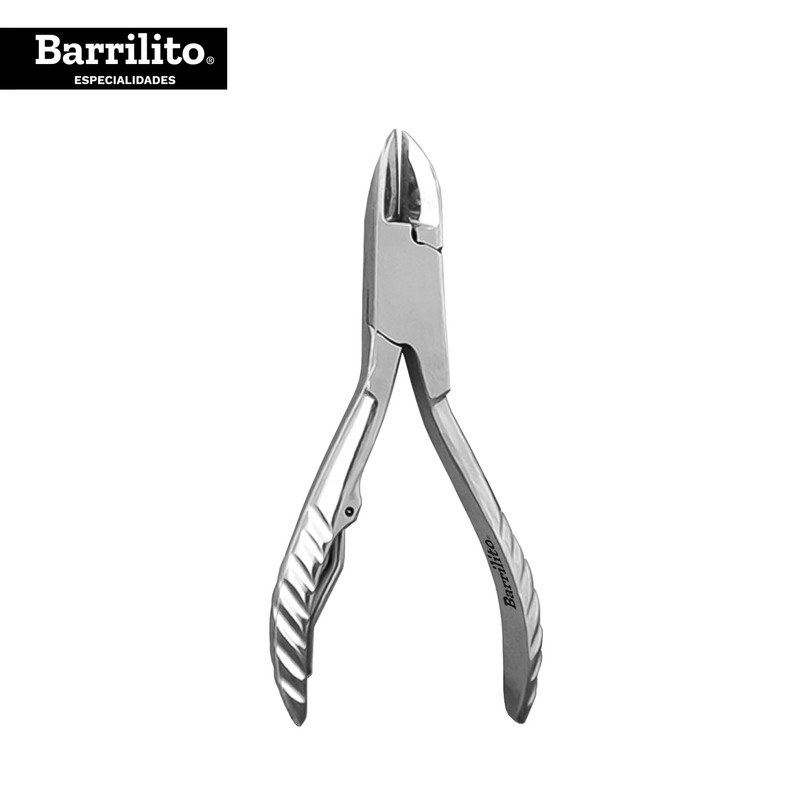 Barrilito Alicate Chico metálico para uñas, forjada en Acero Inoxidable.