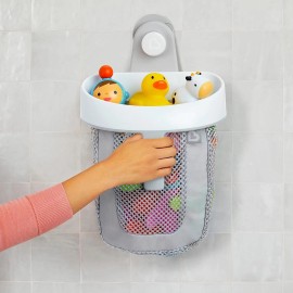 Munchkin® Super Scoop™ Hanging Bath Toy Storage with Quick Drying Mesh easy way