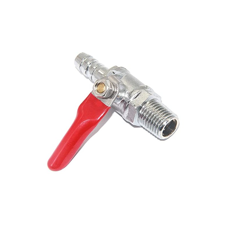 Joywayus Brass Ball Valve Shut Off Switch 1/4" NPT Male