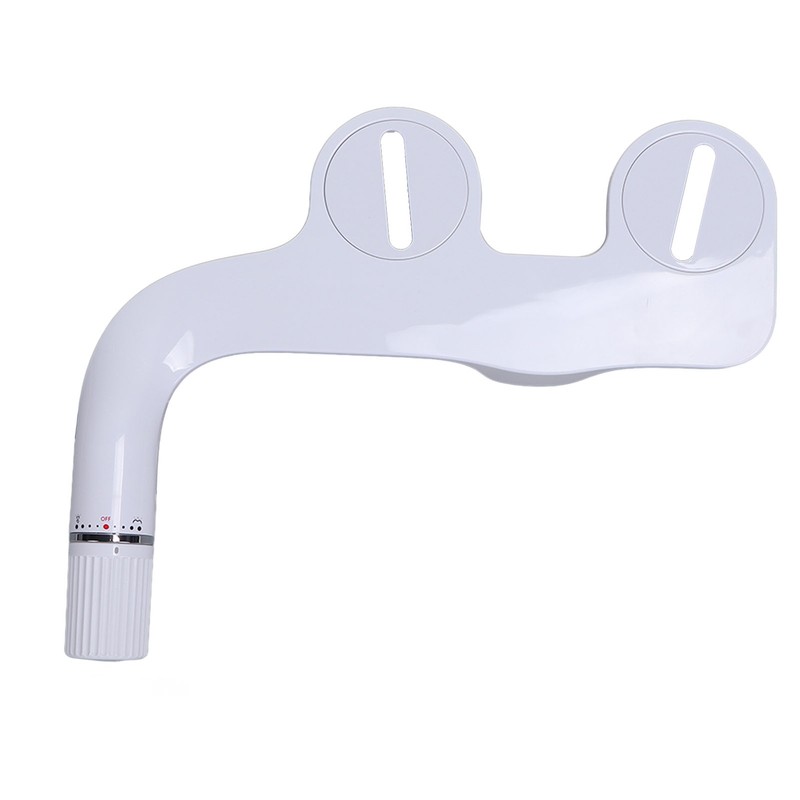 G1/2 Toilet Bidet Attachment Set ABS Dual Nozzle Bathroom Bidet
