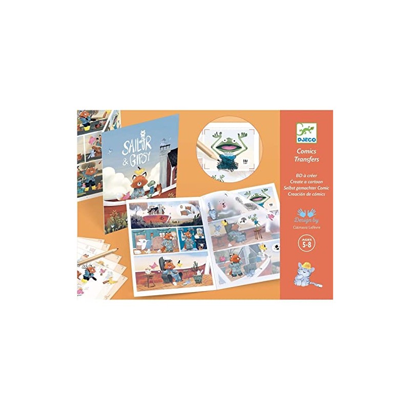 Design BY 39559 Comic Sailor & Gipsy No Aplica Sticker,