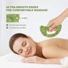 3 PCS Jade Stone Gua Sha Set Face Massager, Body