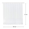 WellColor Extra Wide Shower Curtain Liner 108 x 72, Waterproof