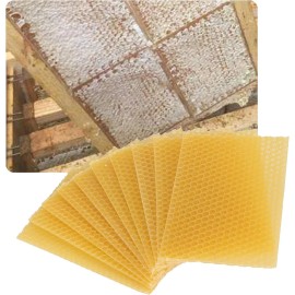 30 Honeycomb Sheets Bee Wax Foundation Beehive Frames for Beekeeping Brood Box