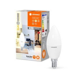 LEDVANCE SUN@HOME LED Lamp GU10 With 4,9W Replaces 40 W, 268 Lm, Sunlight To Fireplace (2200-5000K), CRI95, SUN@HOME Smart WIFI Light Controllable Via Alexa, Google And App, Tunable White, SunHome Lamps