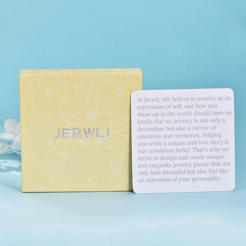 JERWLI Natural Opal Bracelet for Women Sterling Silver White Opal