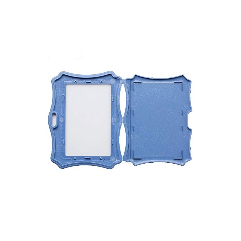 DYZD Hard Plastic Badge Holders ID Card Holders Waterproof ID
