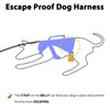 Huntboo Escape Proof Dog Harness, Escape Artist Harness, Reflective Dog