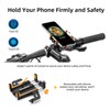 ROCKBROS Bike Phone Mount Handlebar Holder 360° Rotatable Aluminum Cell