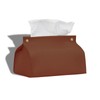 Tissue Box Cover, Refined Modern PU Leather Tissue Box Holder