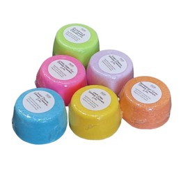 The Sugar Shak Collection Aromatherapy Shower Steamers Bundle of 6 - Handcrafted - Shower Bombs – Vegan - Gifts for Mom, Gifts for Women, Spa Shower, Surprise Gift for Her (Good Vibes (Bundle of 6))