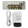 Underfloor Heating Actuator 230V with VA10 Adapter, AC230V Normally Closed