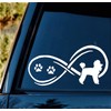 Poodle Infinity Decal Sticker for Car Window