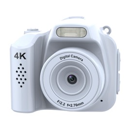YULINJIA Ultra Small Digital Camera, 4K Mini Size, Digital Camera, Video Recording, 64 Million Pixels, 64 GB Micro SD Card Included, 1.2 oz (30 g), 16 Million CMOS Sensor, 1.54 Inch Large Screen