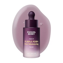 EQQUALBERRY Purple PDRN Suero Facial con Retinal y Niacinamida - Serum Ácido Hialurónico - Péptidos con Extractos Naturales - Hidratación y Renovación Suave 30 ml