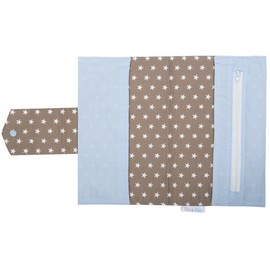 Filia & Filius Baby Changing Bag Set of 3 - Nappy Bag, Dummy Bag, Dummy Strap