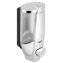 Fdit Soap Dispenser, Wall Mount Manual Soap Dispenser Bathroom Shower Shampoo Box Bathroom Accessories