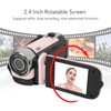 Cocoarm 16MP Digitalkamera, Videokamera-Recorder mit Elektronischem Verschluss für Reise- und