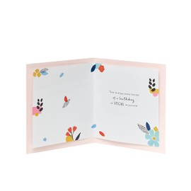 UK Greetings Niece Birthday Card - Birthday Card for Her - Lovely Niece, beige