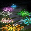 FIFlying 8 x RGB Solar Lights for Outdoor Use