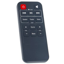 New RMT-HSB318 RMTHSB318 Replacement Remote Control Compatible with Insignia Soundbar Home Theater Speaker NS-HSB318 NSHSB318