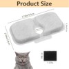 Cat Water Fountain Filter Replacement, 8 Pack, Compatible with 2.5L/84oz