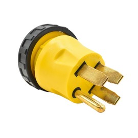 Superior Electric RVA1512L 50 Amp Male NEMA 14-50P to 30 Amp Female NEMA L5-30R Locking Adapter