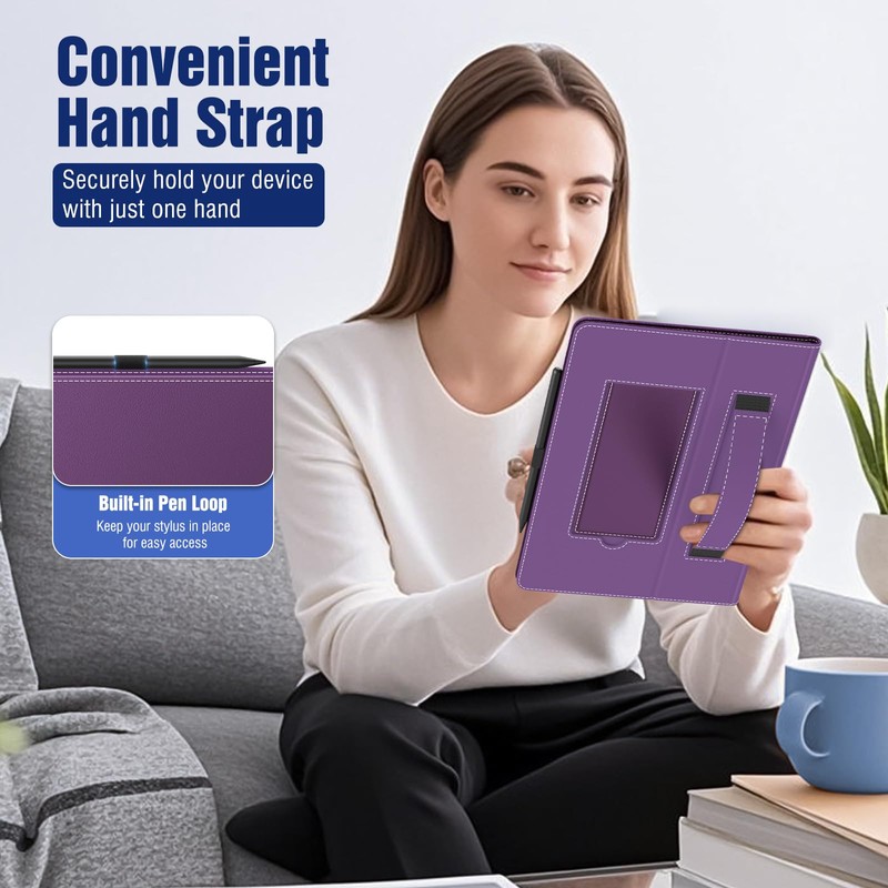 TiMOVO Universal Case for 10.1 Inch Android Tablet with Pen