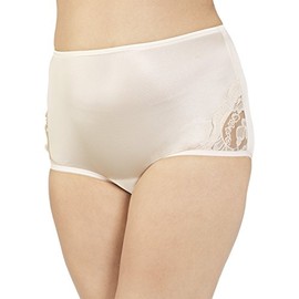 Vanity Fair Women's Perfectly Yours Lace Brief, Fawn, 8, 3-Pack