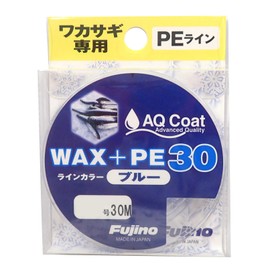 Fujino W-36B WAX + PE30 (Wakasagi Line for Electric Reel) 0.2 Blue