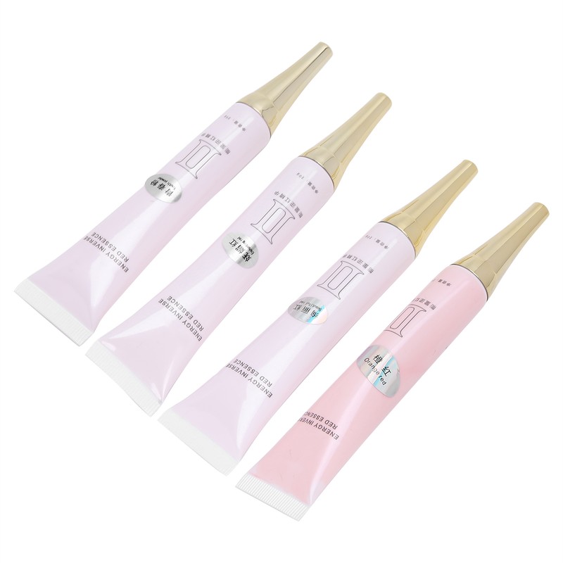 4pcs Microblading Red Lip Serum Moisturizing Lip Tattoo Color Fixing