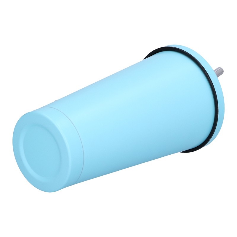 500ML Small Vacuum Coffee Cup Iced Coffee Bottle with Straw