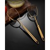 Golden Potato Masher Stainless Steel Heavy Duty Ergonomic Handle for