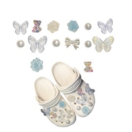 CPJJ 14 Pieces Shoe Pins Shoe Charms for Kids Shoe Charm Clog Decor