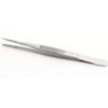 (1Pc) 100mm Stainless Steel Tweezers with Curved Serrated Tip Set,
