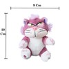 Set 3 Llaveros De Gato Minino Peluche Hermosos Gatitos Cat