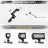 T-TOP WLS No-Drill A-Pillar Ditch Light Brackets for 2019-2026 RAM