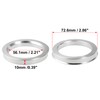 X AUTOHAUX Hub Ring 72.6mm/56.1mm Wheel Hub Ring Hub Centric