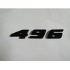 GLOSS BLACK 496 ENGINE ID EMBLEMS - SET OF 3