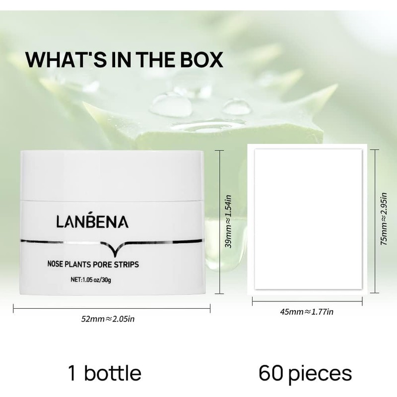 LANBENA Blackhead Remover, LANBENA Black Heads Remover from Face Black