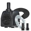 Knifel 160GPH 10W Submersible Water Pump, 10ft Power Cord &