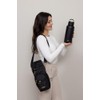 Sachi Crossbody Insulated Bottle Bag - Black