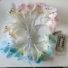 Berocia 20 LED Butterfly String Lights with Remote USB Plug