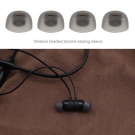 Create idea 6 Pairs of Silicone Ear Buds Tips Replacement in-Ear Ear Sleeves Compatible with Jabra Elite 75t/ 65t/ Active/Sport Evolve Wireless Headphones S M L