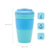 Smash Barista Buddy Reusable Coffee Cup 390ml Teal