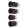 1.25" 68° Ultra Wide Angle FMC Eyepiece Kit 6+9+15+20mm for